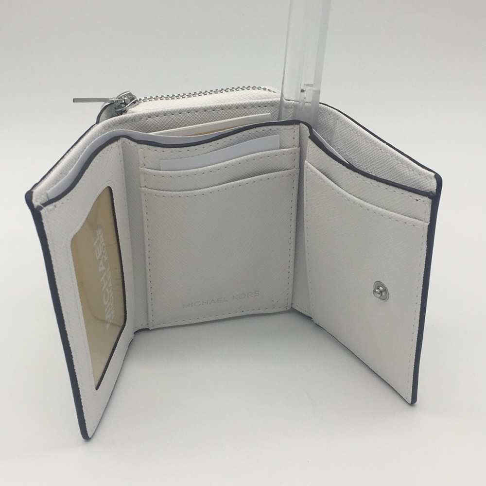 MICHAEL KORS SM MF ZA WALLET OPTIC WHITE - Picture 5 of 8